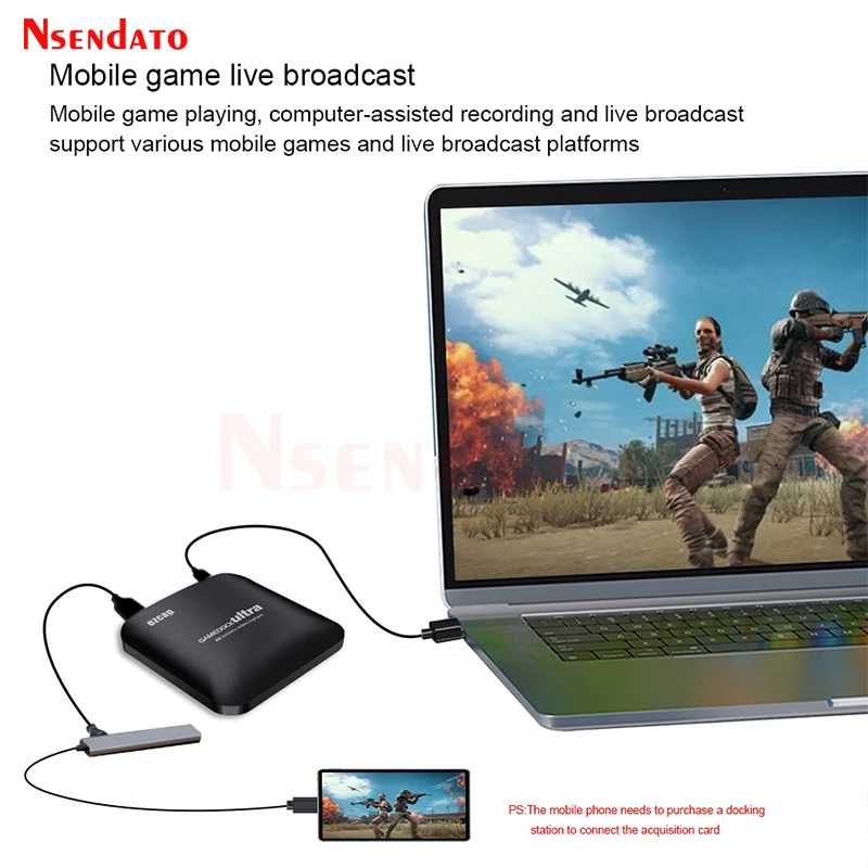 Ezcap326c-usb-cビデオキャプチャカード、4k、30fps、hdr、hdmiからusb 3.1 type c、ライブストリーミング用、ps4