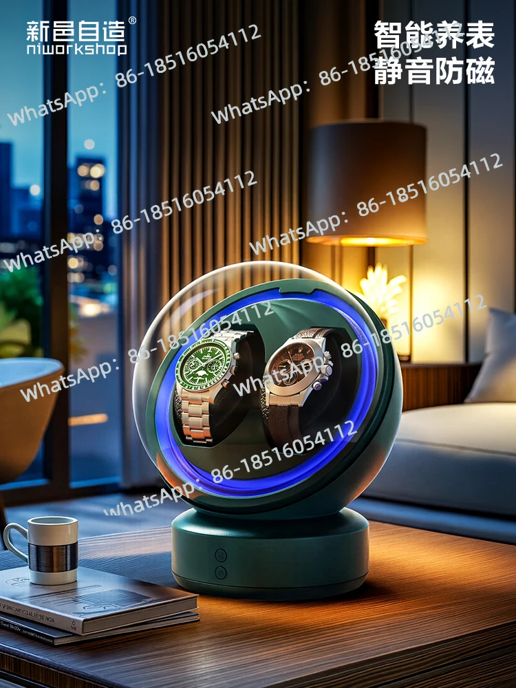 

Полностью автоматические механические часы, бытовые автоматические небольшие счетчики, немагнитная профессиональная коробка для хранения часов с заводом