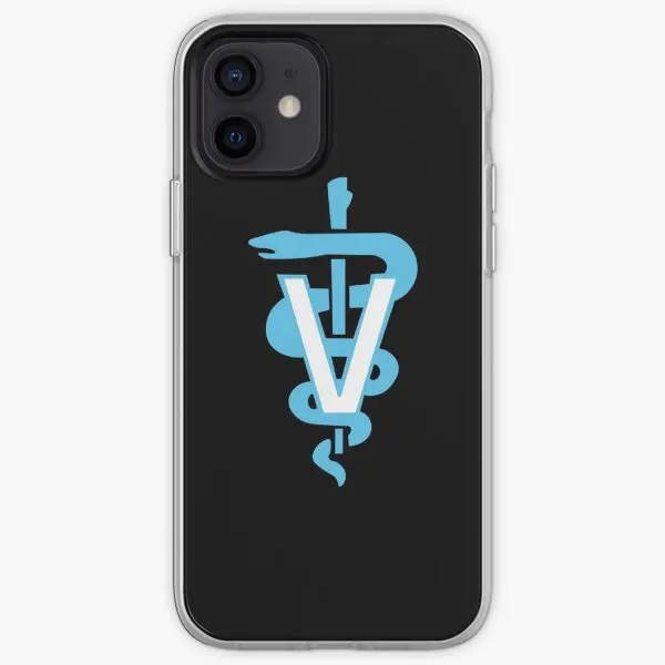 Funda de teléfono resistente personalizable para Iphone, símbolo de medicina veterinaria, X, XS, XR Max, 11, 12, 13, 14 Pro Max, Mini, 6, 6S, 7, 8 Plus