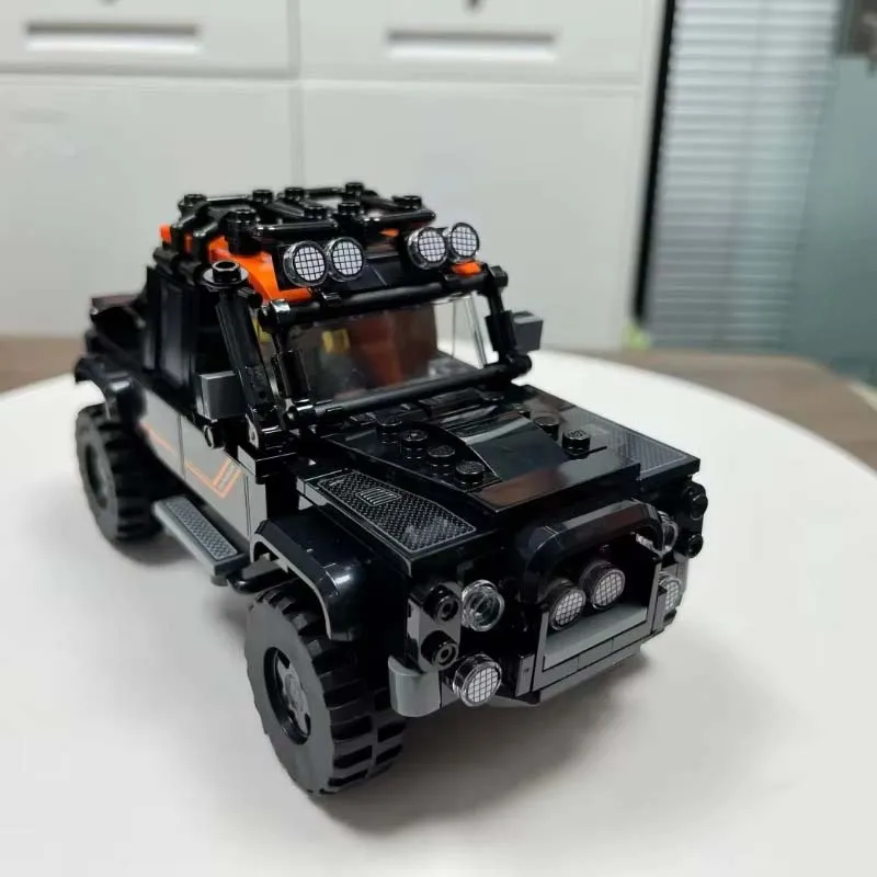 740 Pcs Simulation Two Cars Building Block Set DIY Auto Model Home Display Christmas Gift For Fans 2026