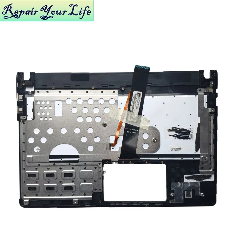 Imagem -02 - Inglês Backlit Keyboard Plamrest para Asus Branco c Shell para Laptop U47a U47 0kn0-mf3us13 0knb04621us00 9z.n8abu.h01 us