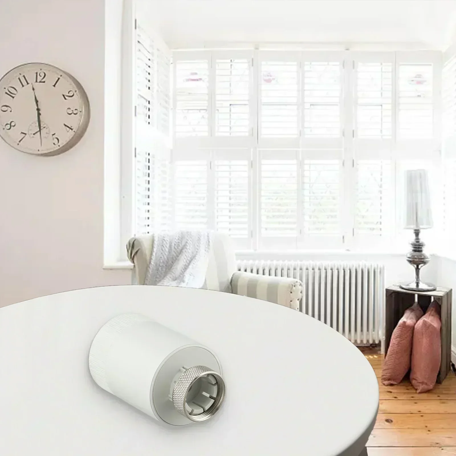 

Программируемый термостат, Wi-Fi, контроль радиатора, контроль домашней температуры, функция дистанционного управления, совместимость с голосовым управлением