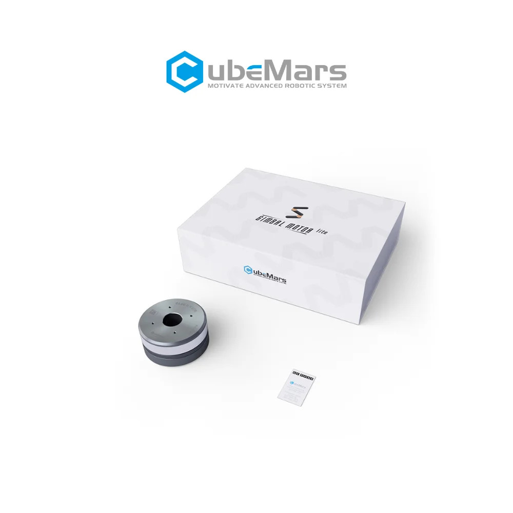 CubeMars GL60 II محرك Gimbal خفيف الوزن وعزم دوران عالي قابل للتخصيص بدون فرش بدون طيار هيكل مغناطيسي دائم