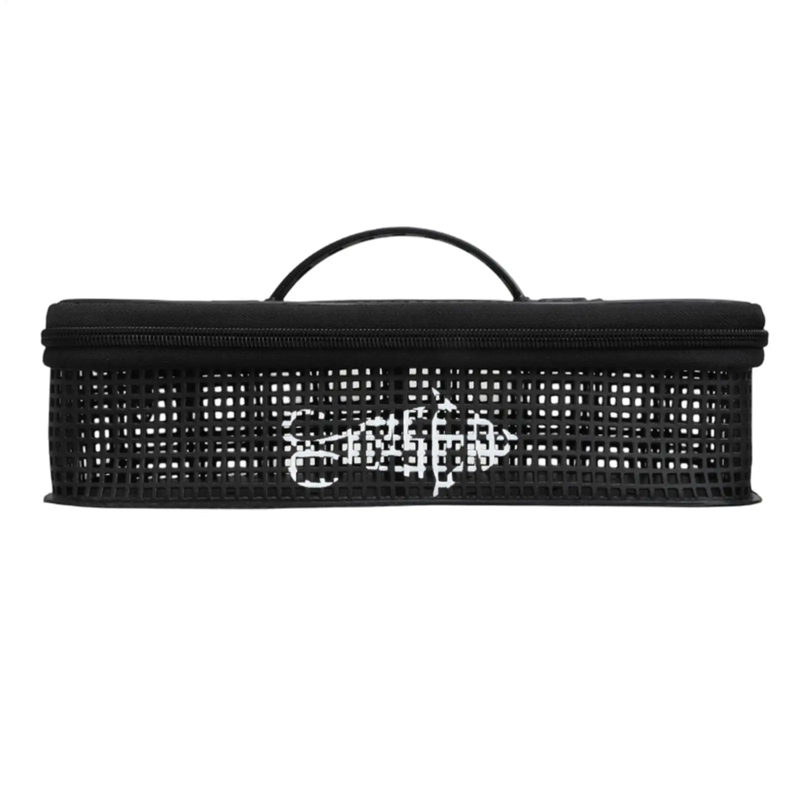 Tackle Bag Fishing Jig Organizer Handbag With Hollow Drainage Lightweight Jig Handbag For Saltwater Kayak Outdoor Shore Camping