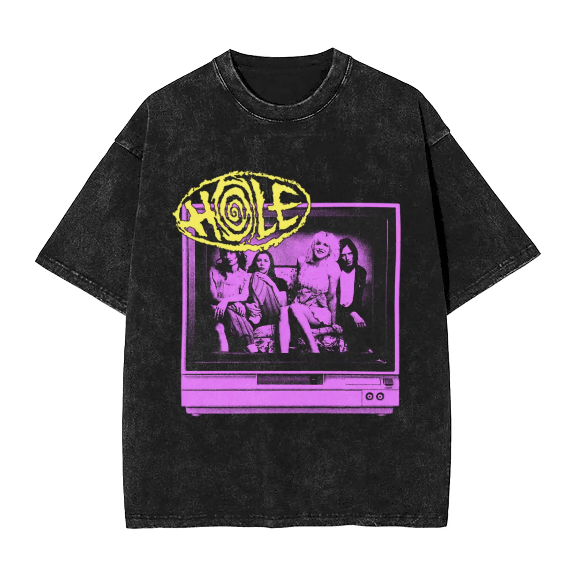 Rock Woman Band Member In Television Unique Chic A T-Shirt Oversized Short Sleeve Men's Women's Cotton Tees Tops