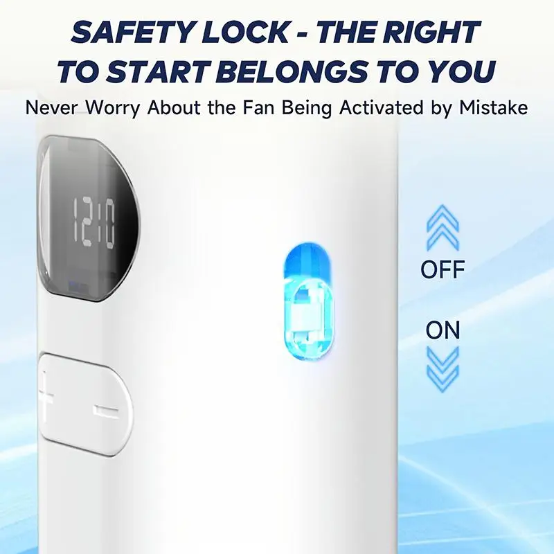 Portable Mini Turbine Cooling Fan Rechargeable Usb Powered Fan_voghion.com