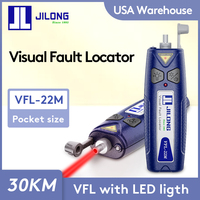 30km VFL JILONG Visual Fault Locator 10mW 20mW 30mW, VFL Fiber optic Red Laser LED lights, Optical Strong Laser 10KM 20KM 30KM