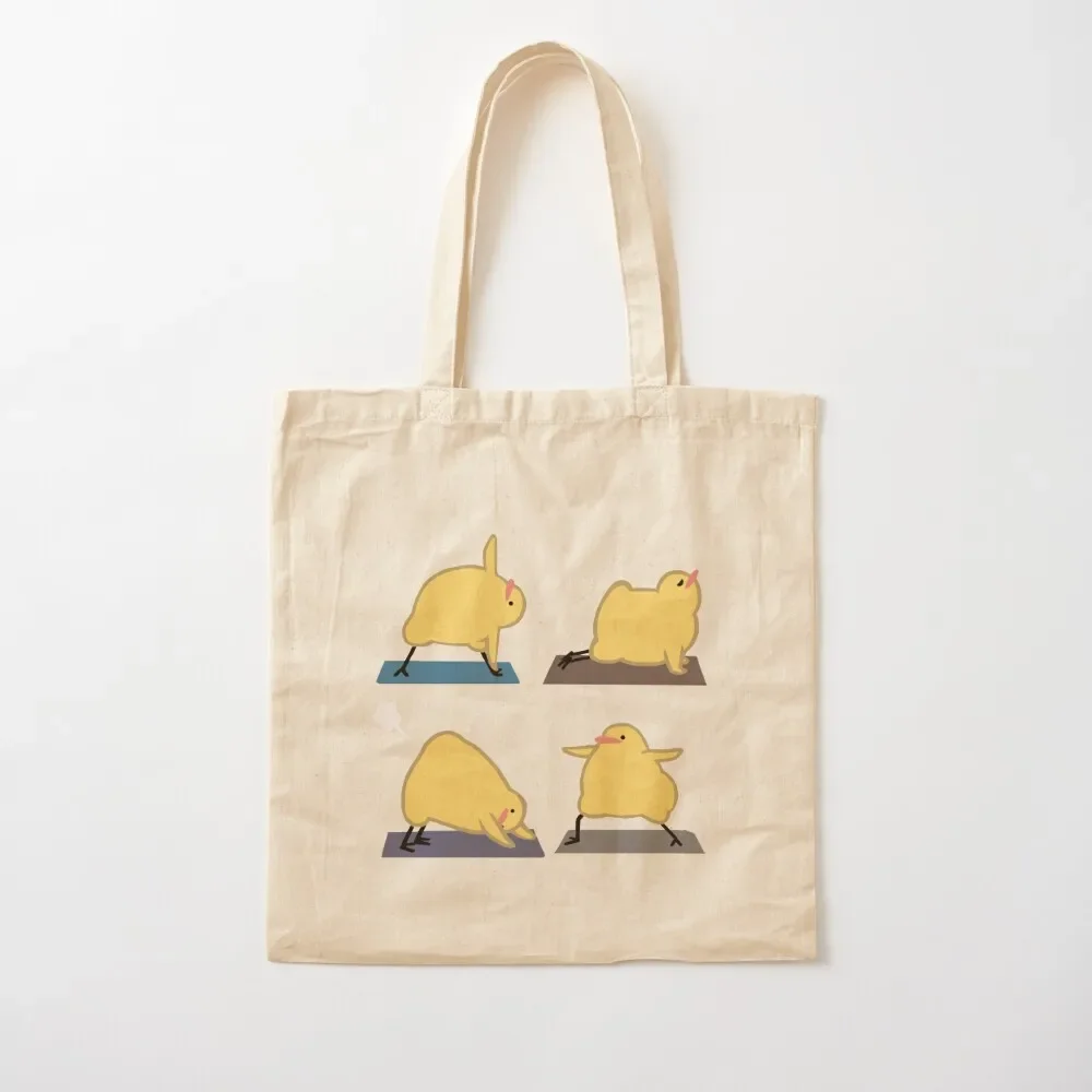 

Yoga Birdblobs Tote Bag custom tote bag Cloth bags tote bag woman Canvas stote