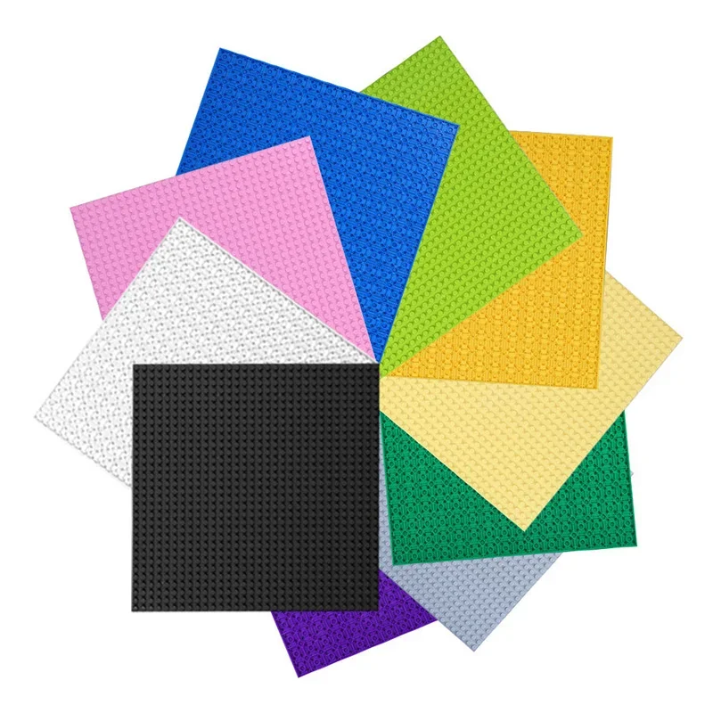 Doppelseitige Grundplatten 32x32 16x32 Doppelseitige klassische Grundplatten Blöcke Kunststoff DIY Bausteine Moc-kompatible Marken – Detail 11