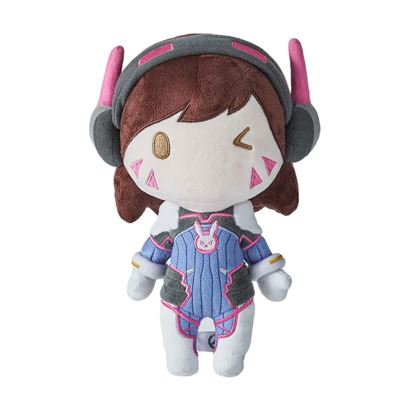 

Overwatch D.Va Plush Doll Cute Stuffed Toy Pillow Cosplay Game Prop for Men And Women Fans Gifts