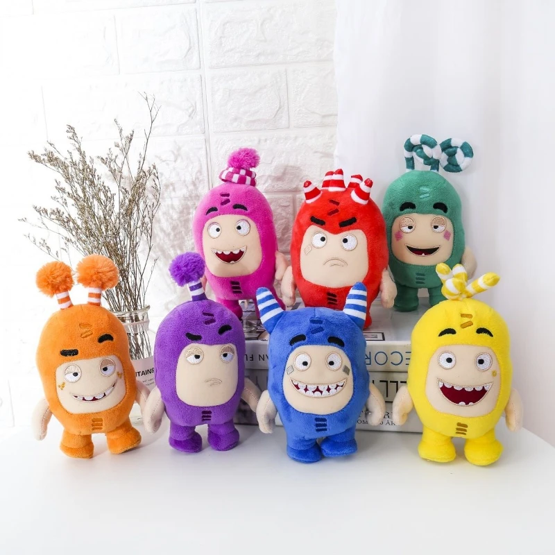 

Аниме Oddbods Plush Toys Fuse Jeff Newt Odd ZEE Bods Мягкие куклы с героями мультфильмов Мягкая плюшевая фигурка для девочек, подарки на день рождения и Рождество