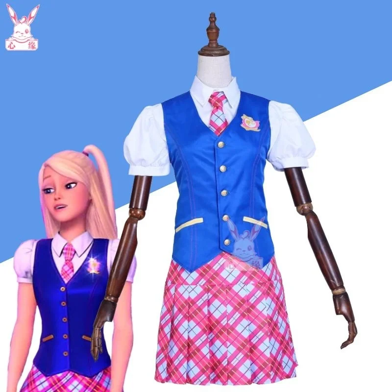 Disfraz de Cosplay de la princesa Sophia Blair para niña, uniforme JK, falda bonita, disfraz de Halloween vestido Lolita, uniforme de fiesta escolar