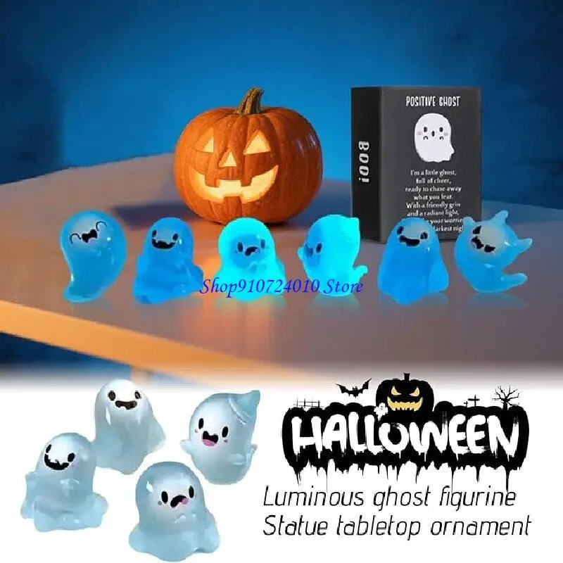 (Random 6-Pack) Glow-in-the-Dark Mini Figurine Blind Box