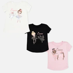 Personalized Ballet Birthday Shirt Girls Ballet T-Shirts Ballerina Birthday tops Ballet Outfit Ballet Dancer Gift Ballet tees