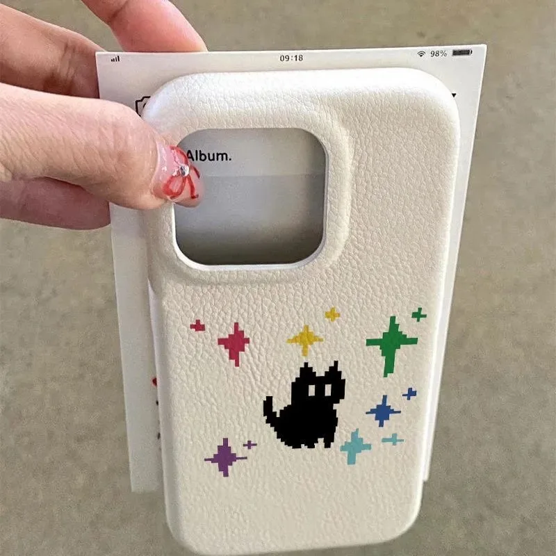 DMAWMJ противоударный чехол для телефона с черным котом для iphone 16 pro max 15 14 plus 13 11 12, задняя крышка для iphone xr xs max x shell bumper