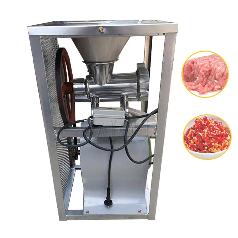 Multifunction Electric Chicken Fish Meat Bone Grinder Crushing Machine