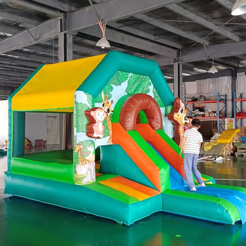 Castelo Inflável de Cervo, Casa de Pular Inflável, Playground Interno para Festas