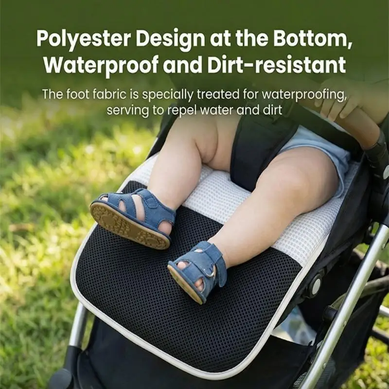 Baby Strollers Ventilation Pad Cooling Cushion With 3 Speed Adjustable Fan And Timer For Summer Comfort A2UB