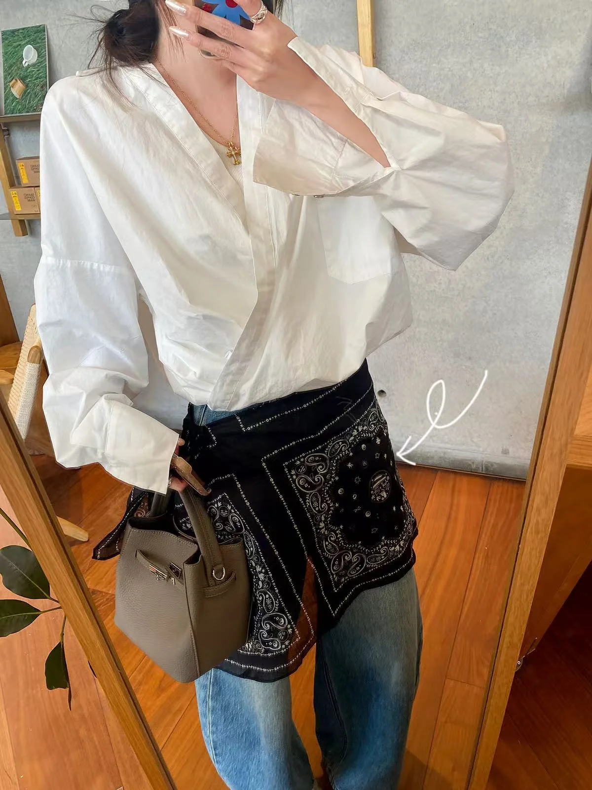 feelroom-レトロフラックスワンピーススカート-2026-新スタイルホリデー万能レイヤードウェアスリミングハーフスカート春シーズン中国製