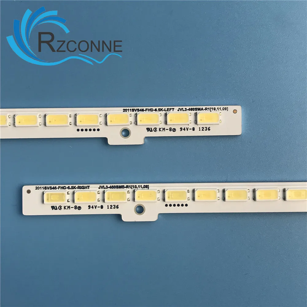 

Светодиодная лента подсветки 84 лампа для Samsung 46 "ЖК-телевизора UA46D6600 UA46D6400UJ BN64-01645A LTJ460HW01-H 2011SVS46 FHD-6,5K-LEFT 2 шт.