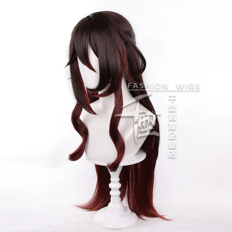 Honkai: Star Rail Cosplay Perruques pour Femmes, Tingyun Cosplay, Cheveux Synthétiques, Bonnet de Perruque Gratuit, Degré de Chaleur, 80cm de Long, Ting Yun