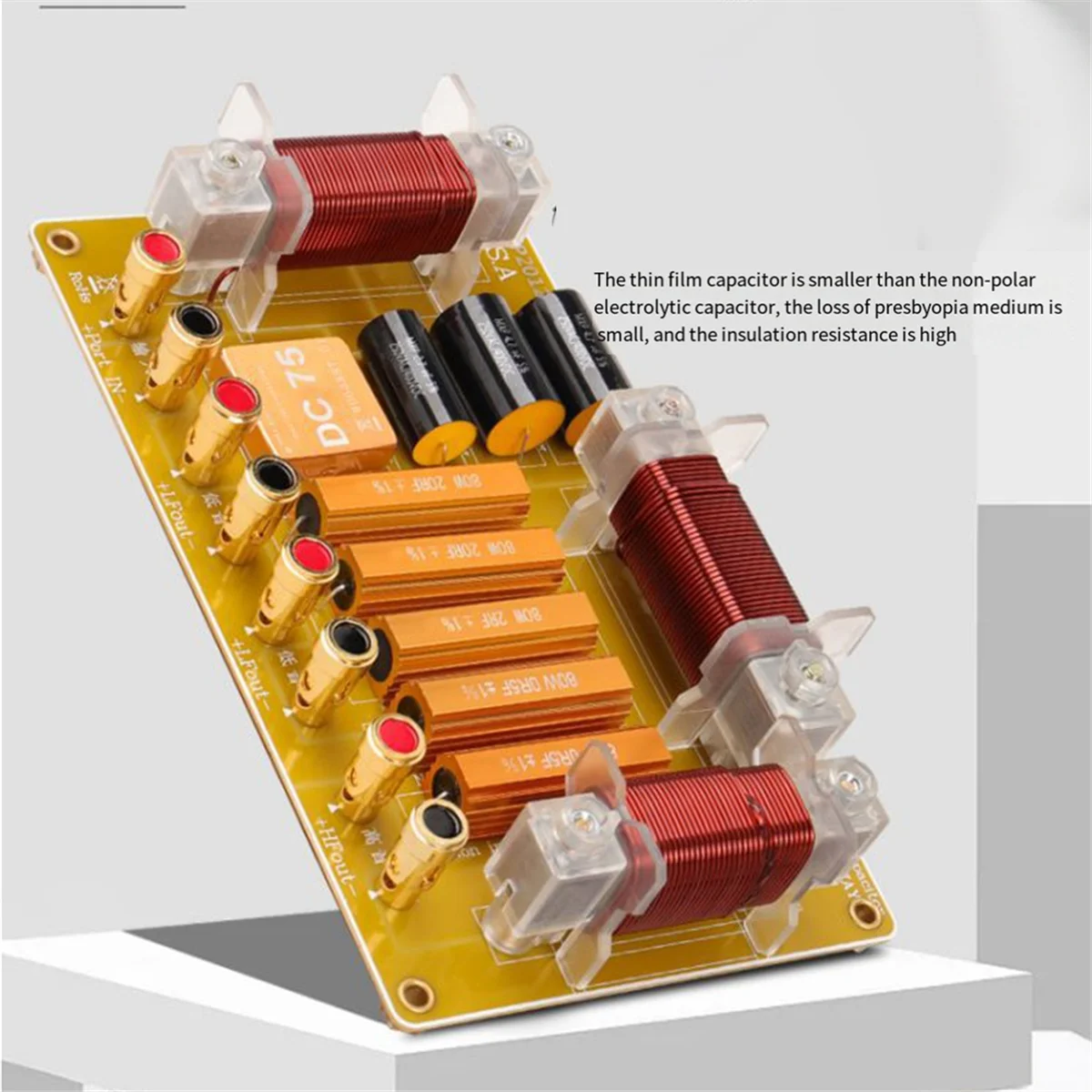 Divisor de frecuencia de Audio de 1500W, cruce de Audio de 2 vías, 12 y 15 pulgadas, rendimiento de escenario, divisor de frecuencia de alta potencia