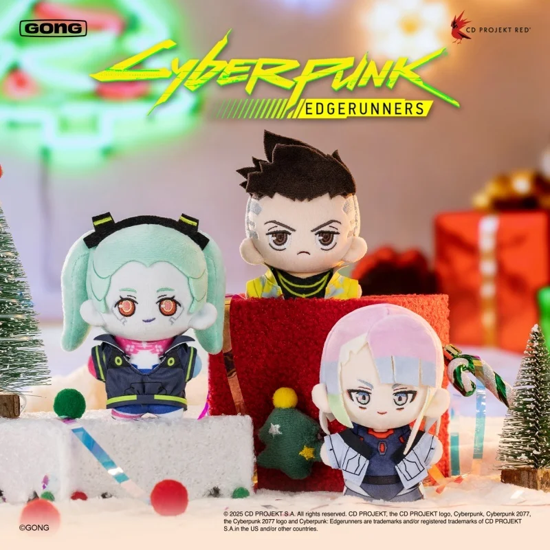 In Stock Original GONG Edge Rider David Lucy Series Pendants Trendy Blind Box Toys And Hobbies Collectible Gift Ornaments