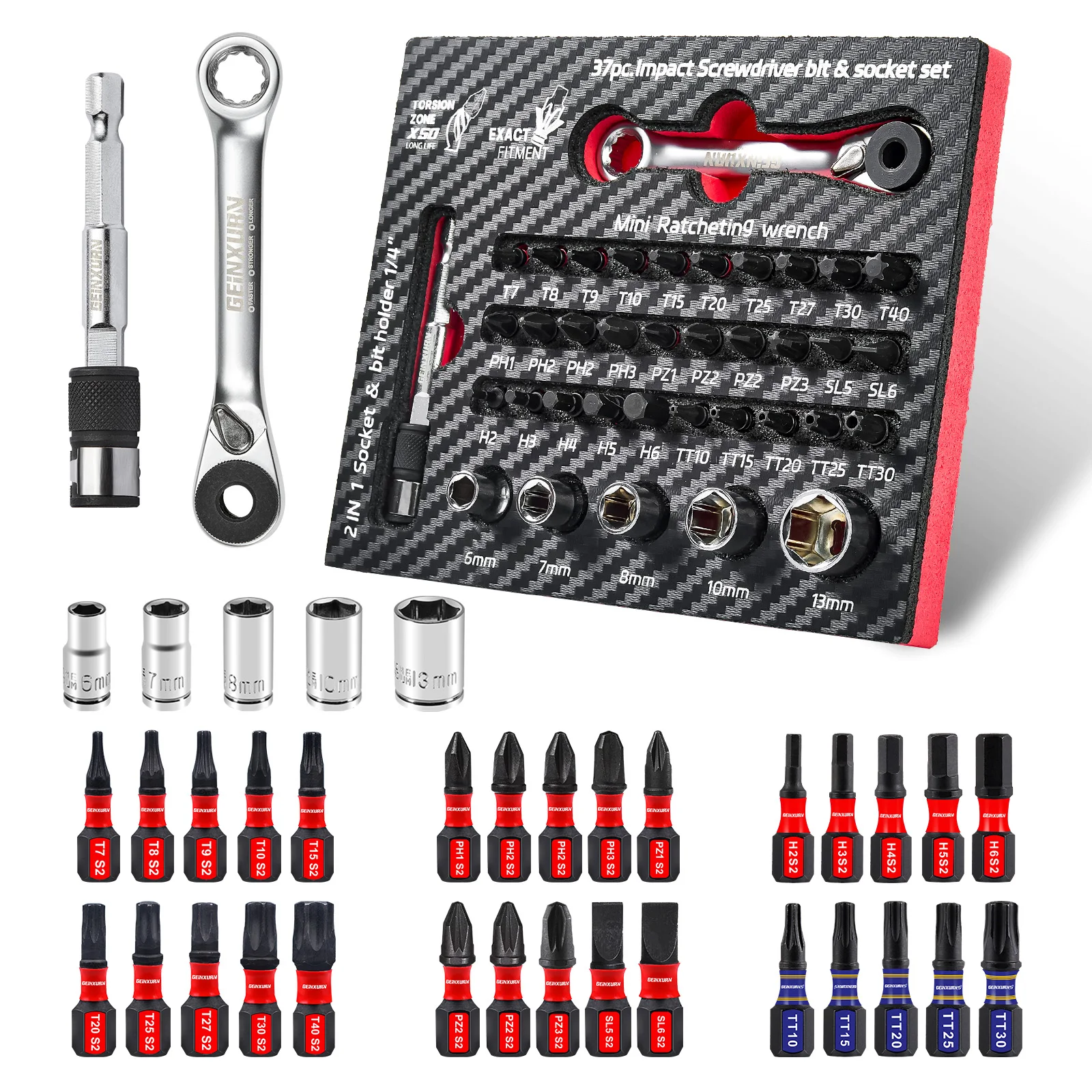 Geinxurn 37PCS Metr… - image