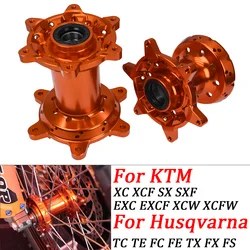 Motorcycle 36 Holes Front Rear Wheel Hub For KTM XC XCF SX SXF EXC EXCF SMR XCW Husqvarna TE FE TC FC TX FX FS 125cc-530cc