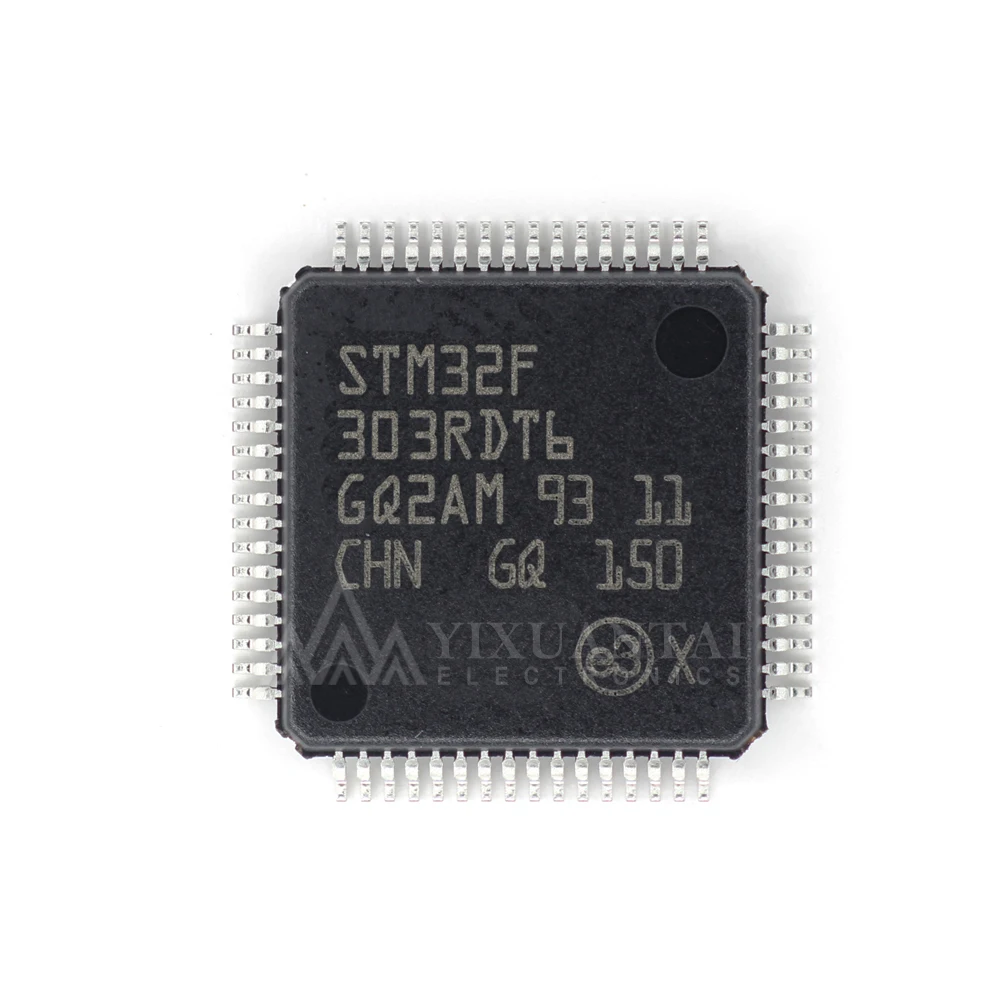 5pcs/lot NEW STM32F303RDT6 Mixed Signal 32-Bit Microcontroller MCU IC LQFP 64-Pin 384KB Flash Embedded Control Chip
