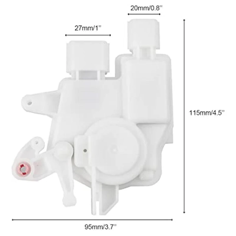 Front Left Power Door Lock Actuator 72155-SDA-A01 for Honda Accord Ridgeline Acura TL TSX