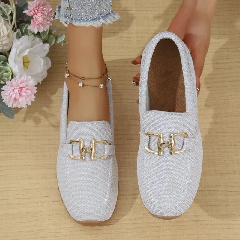

Large Size Single Shoes for Women 2025 New Season Shoes, Shallow Mouth Fashionable Women's Single Shoes, Size 43 Sneakers