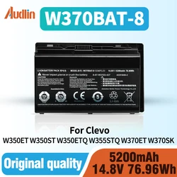 W370BAT-8 Battery for Clevo W350ET W350ST W350ETQ W355STQ W370ET W370SK Sager NP6350 NP6370 Hasee CW35S Series 6-87-W37SS-427