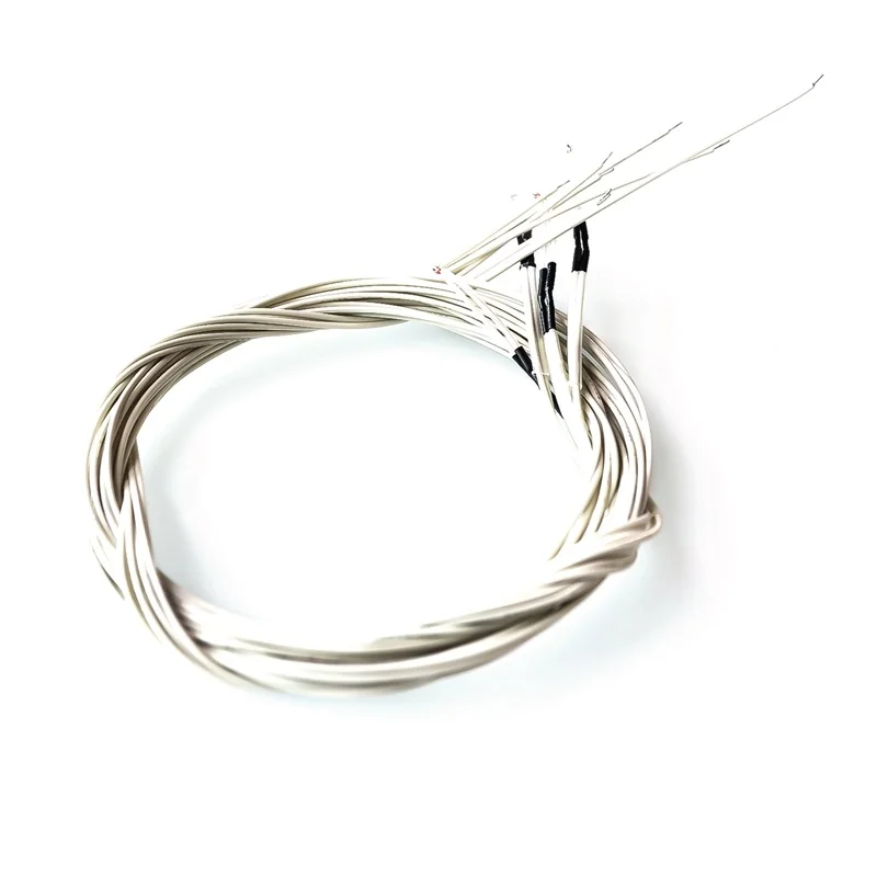 

NTC Single-ended Glass Sealed Thermistor Temperature Sensor 100K 1% 3950 Resistant To 200 Degrees Length 1M For 3D Printer