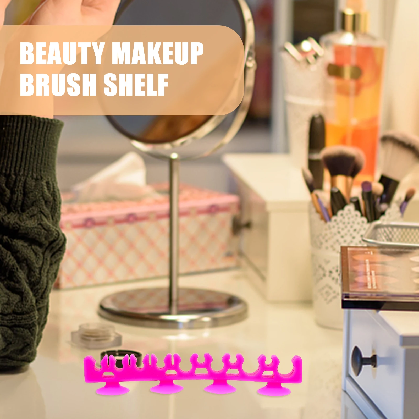 Рисунок 6 - Силиконовая полка для хранения кистей для макияжа