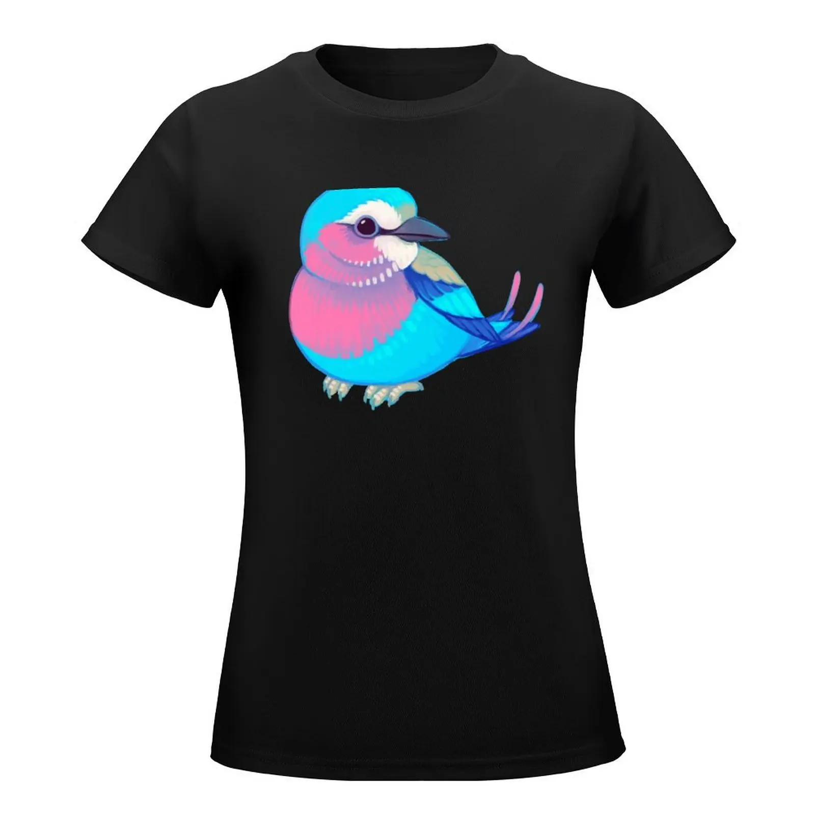 Pride Birds: Lilac-Breasted Roller T-Shirt summer tops female aesthetic clothes plus size tops tshirts woman