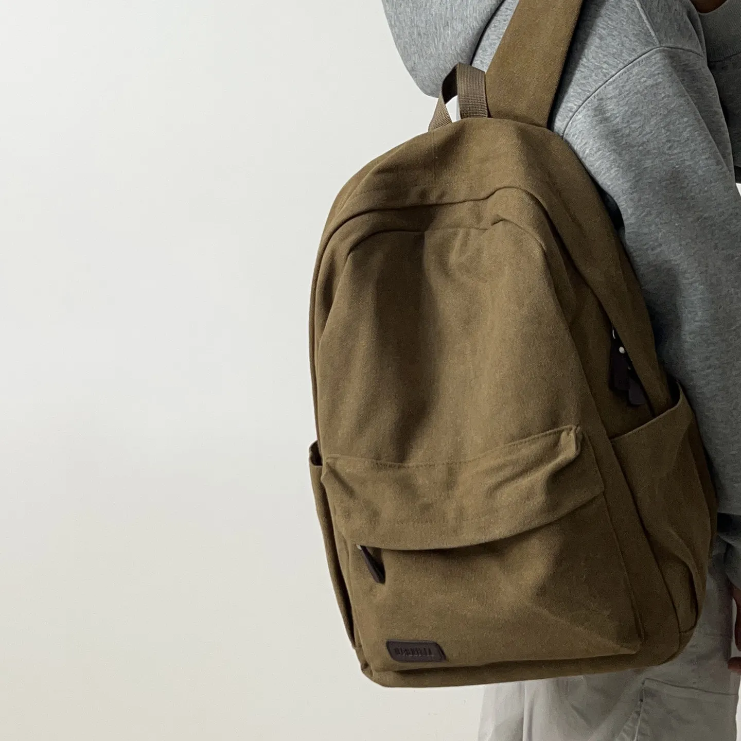 Mochila de Viaje Americana Retro de Gran Capacidad para Hombre, Estilo Casual, para Estudiantes, Nueva Colección 2025, Mochil...