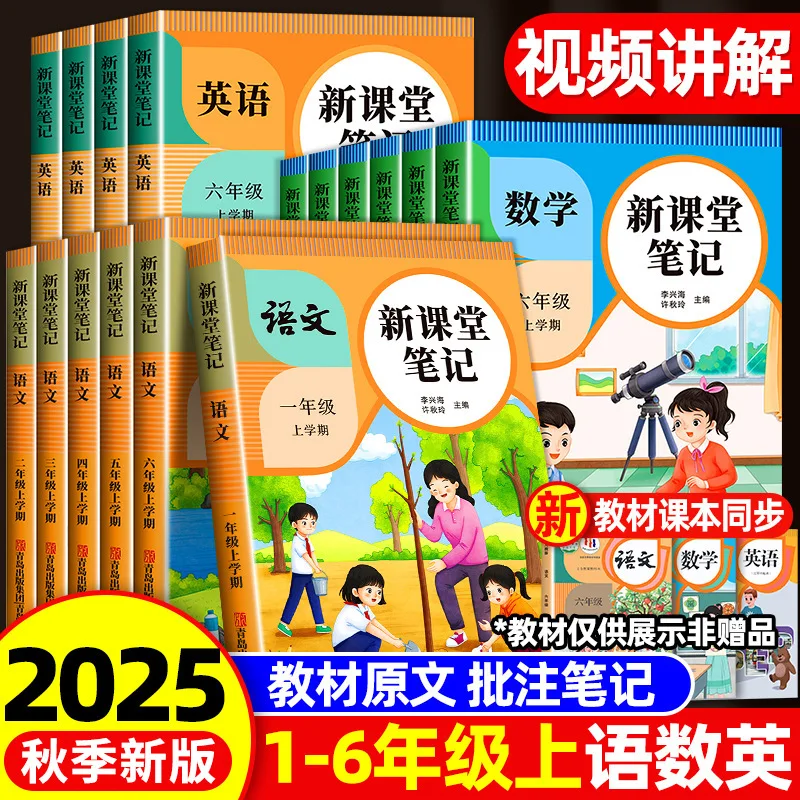 Classroom Notes, Synchronized Textbooks for Grades One To Six, Pre Reading Exercises for Top Students, and Practice Books