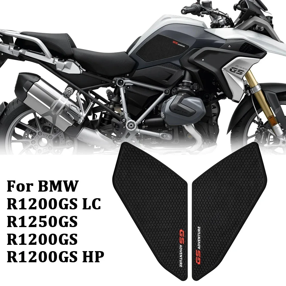 

Motorcycle side fuel tank pad For BMW R1200GS R1250GS R 1250 GS 2017 - 2021 Tank Pads Protector Stickers Knee Grip Traction Pad