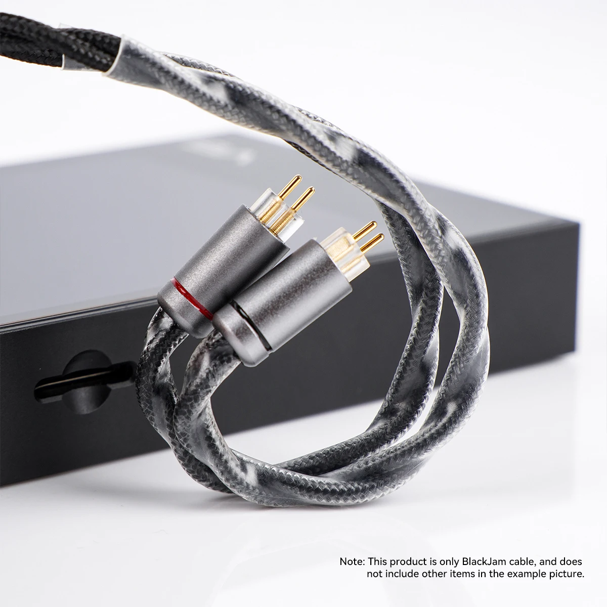 NiceHCK BlackJam HiFi IEM Cable 7N auricular Cable de actualización 2 pines para cuarteto NX8 Yu Xuan Ji Que 4U Elua Cloud Aurora Ultra Bunny