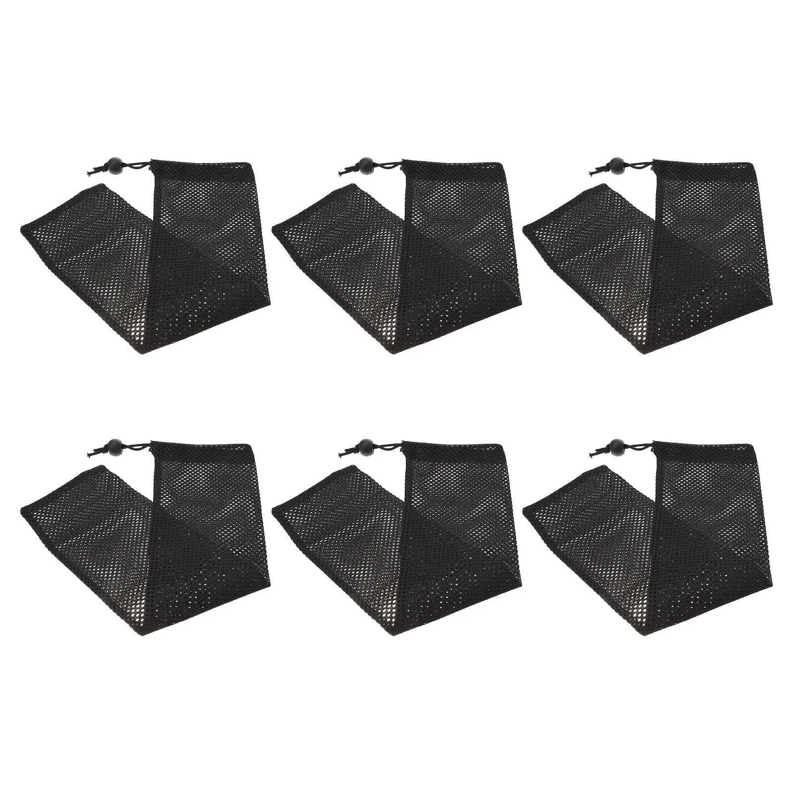 

6Pcs Polyester Mesh Bird Feeding Bags Hanging Bird Food Containers Outdoor Garden Pouch Mesh Pouch Finch Feeder