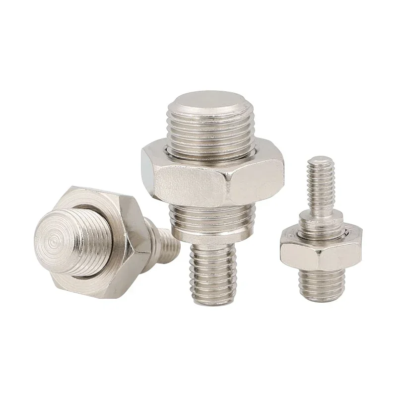 5pcs/lot SDA Thin Cylinder Adapter Female to Male Threads SDA12 SDA20 SDA25 SDA40