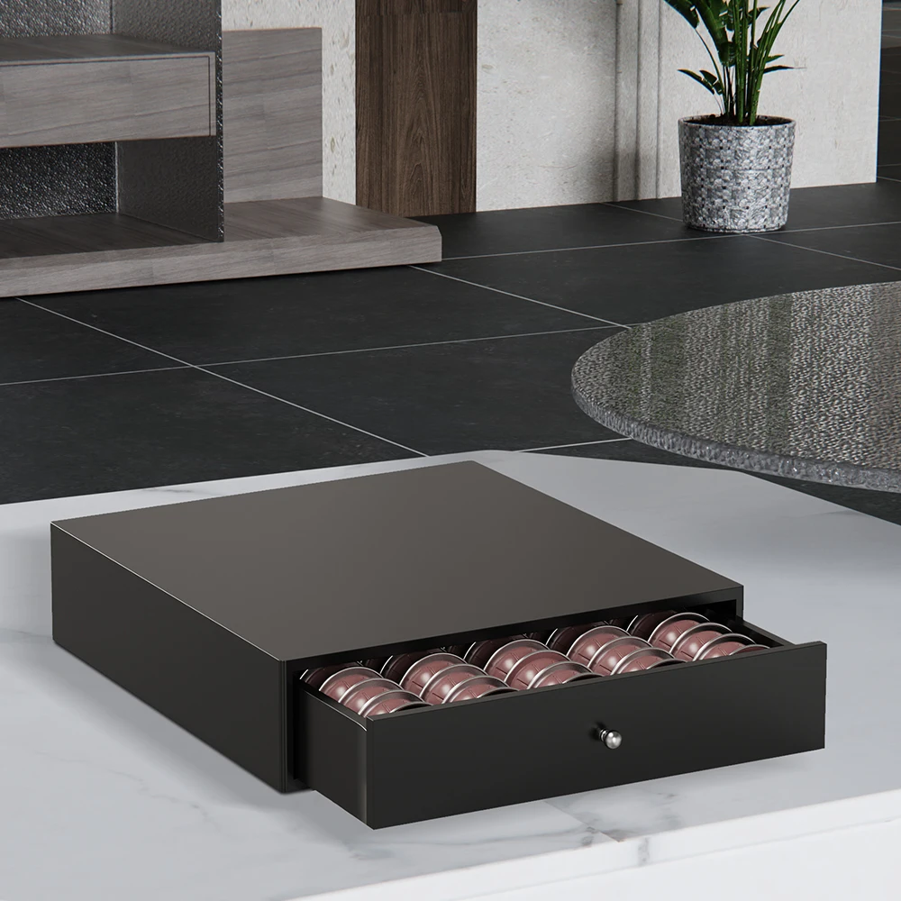 

K Cup Coffee Pod Storage Drawer Capsule Organize Drawer Coffee Maker Holder Organizer Pod Holder Drawer