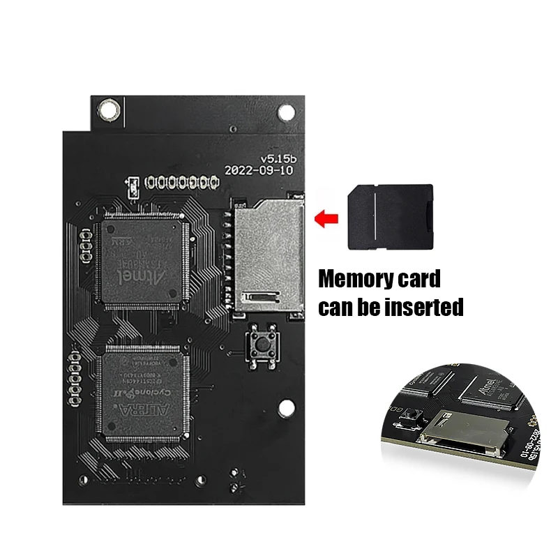REMANK GDU V5.15b Set For SEGA Dreamcast Version Optical Drive Emulation Remote Card Mount for DC Console GDU VA1 Board V515b