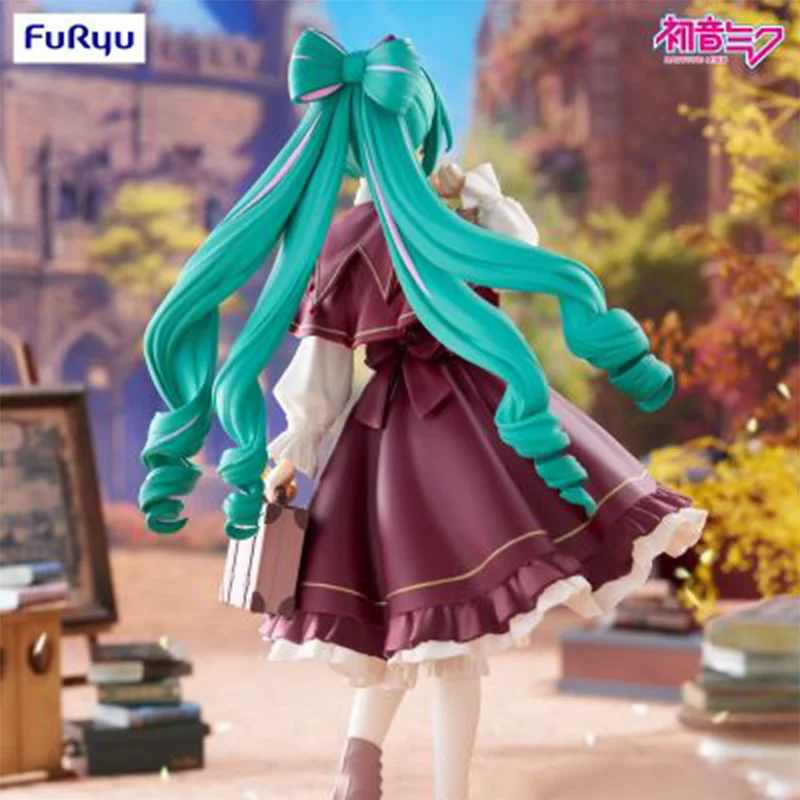 【أصلي 100%】شخصيات FURYU Piapro-Hatsune Miku-Trio-Try-iT-شكل كلاسيكي ريترو أنيمي مجموعة نماذج لعبة