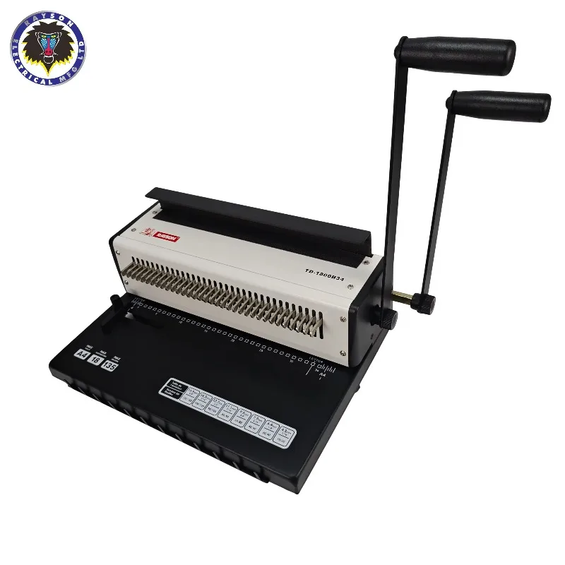 TD-1800B34 2025 New Model Wire Binding Machine 3:1