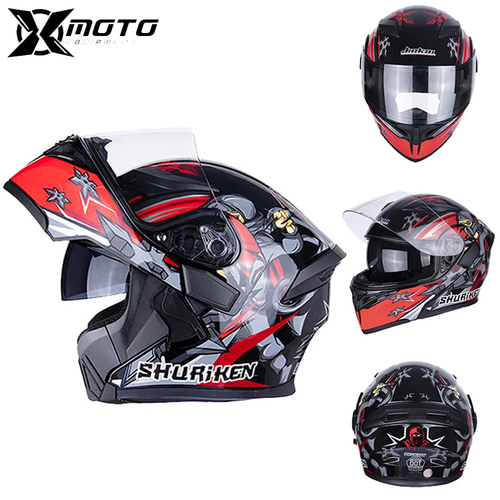 

Full Face Helmet Full Face Open Helmet Motorcycle Helmets Electric Vehicle Helmet Quick And Easy Buckle Protection Breathable