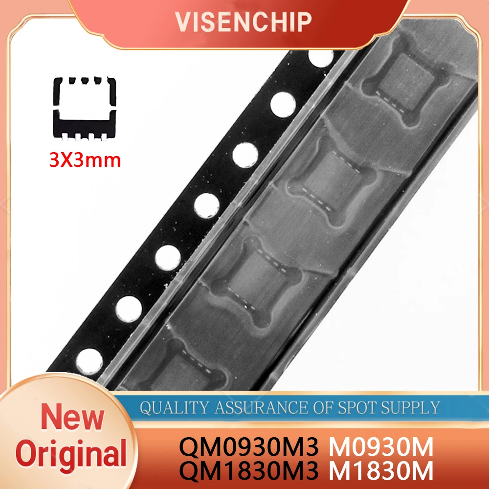 5pieces New Original QM0930M3 QM0930M M0930M QM1830M3 QM1830M M1830M 3*3mm QFN-8 chipset
