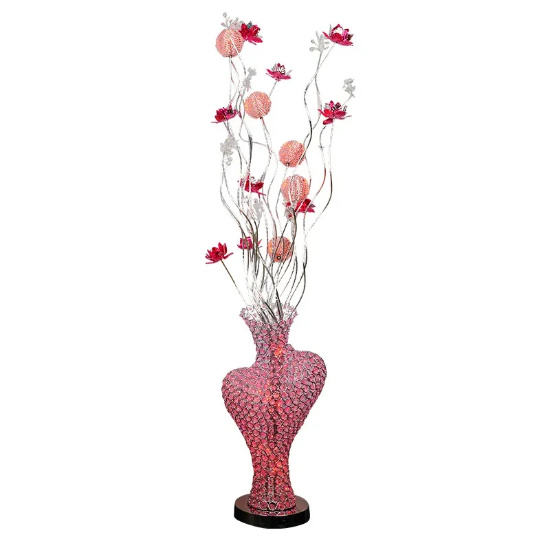 

Bedroom floor lamp, modern home European-style lamps, warm wedding fashion decorative table lamp