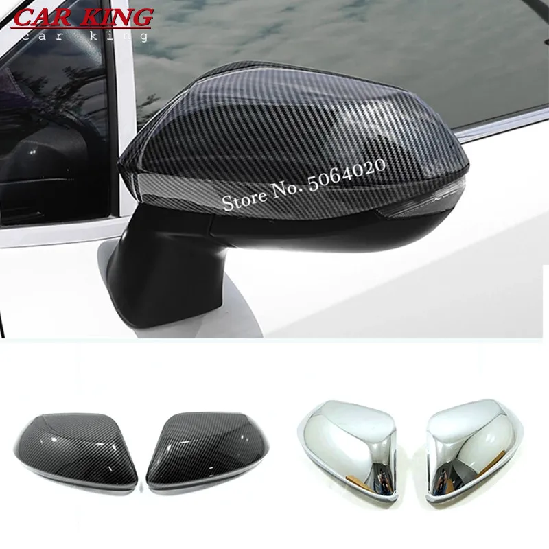 ABS Chrome For Toyota Corolla E210 2019 2020 2021 accessories Car Side Door rearview mirror cover Cover Trim Sticker Car styling